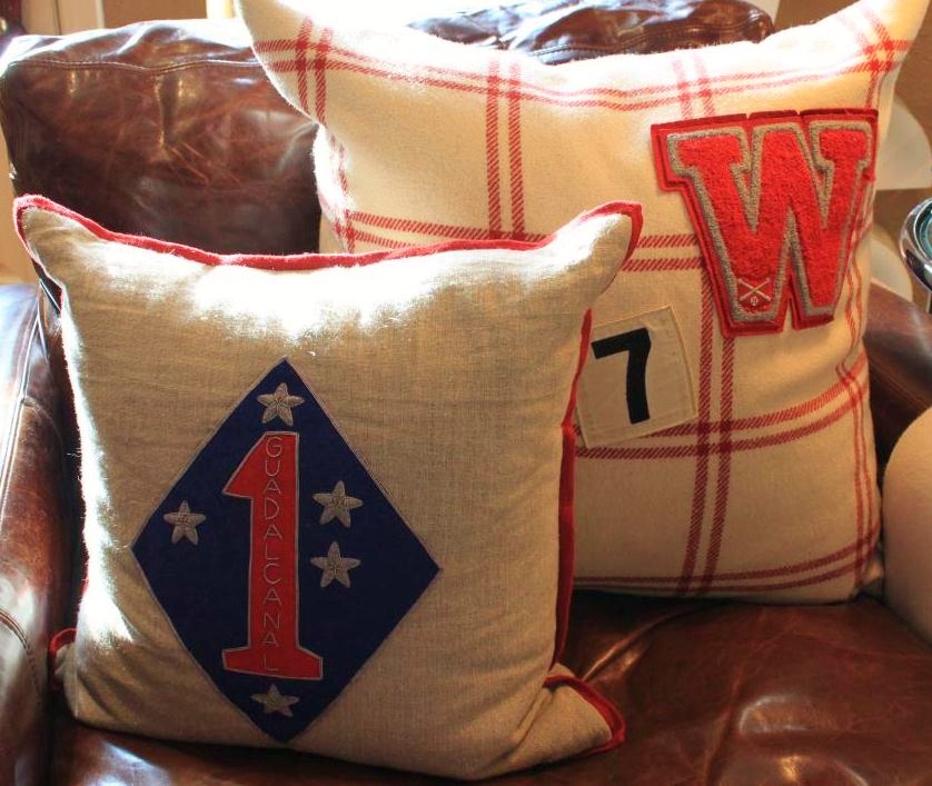 Pillows with Big Patches in the Cavender Den
