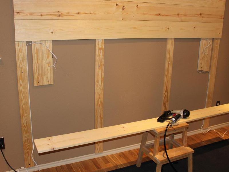 Starting Wood at the top