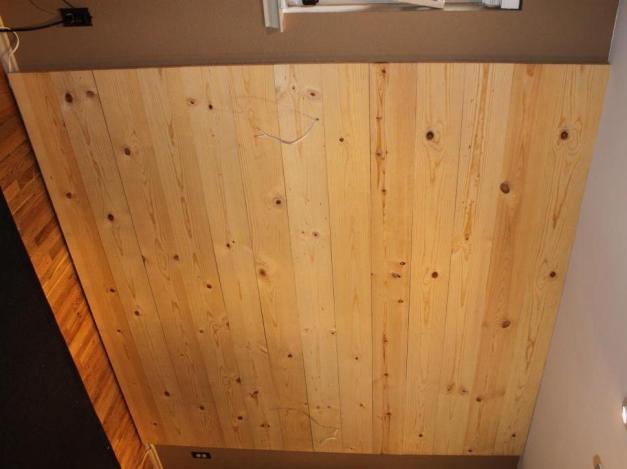 Finished Wood Before Stain