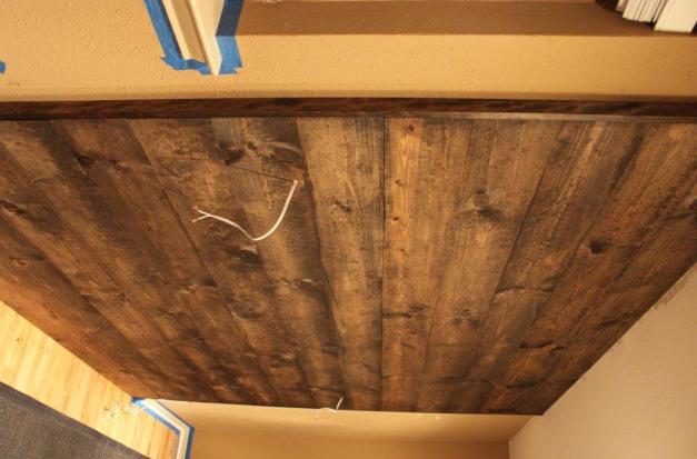 Stained Wall before Lamps