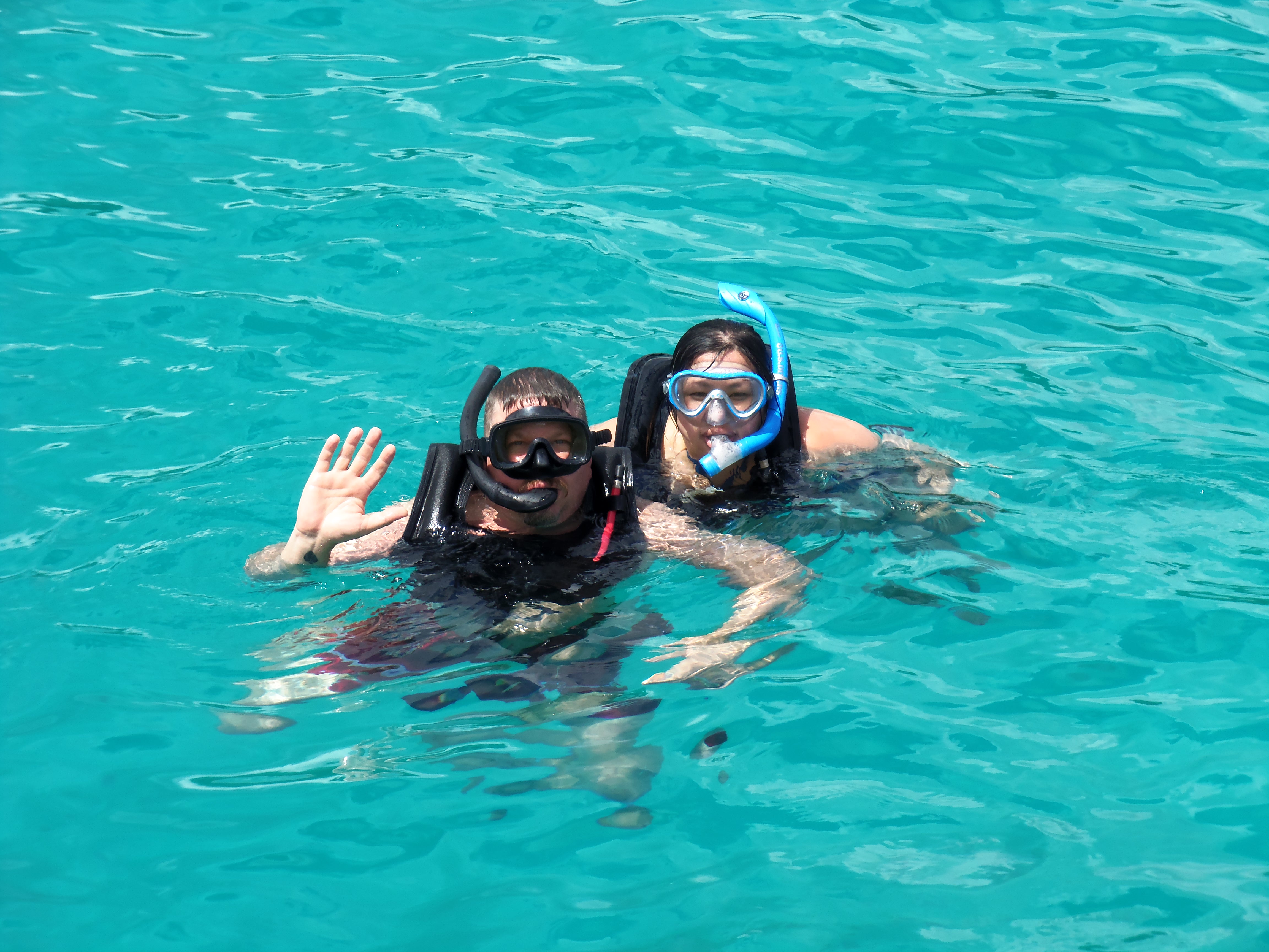 James and Kylie Snorkle