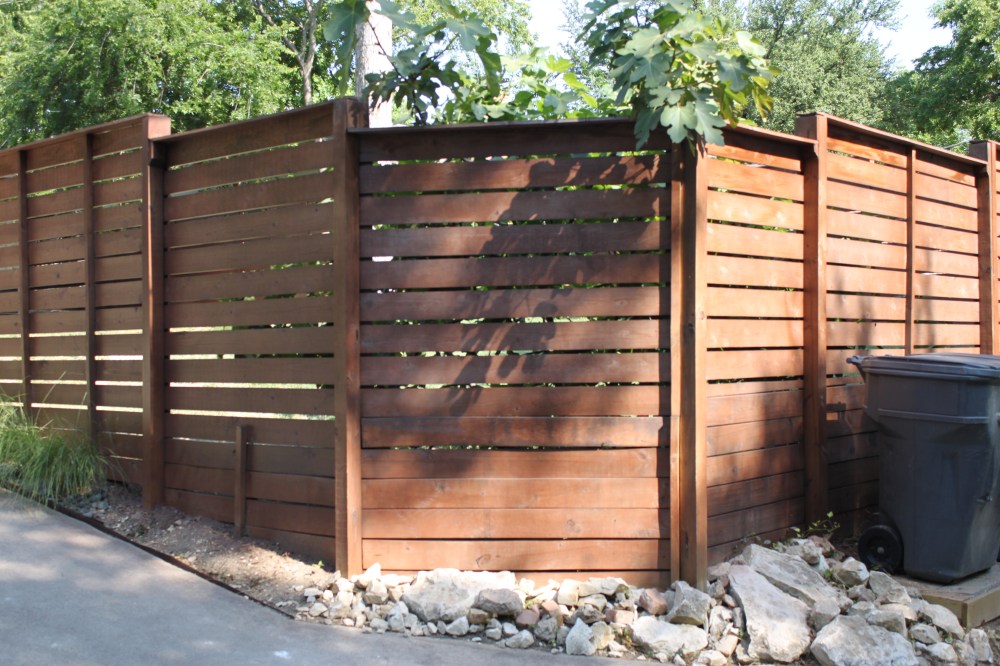 Back Corner of Fence