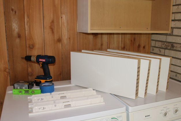 Everything to install my cut shelves