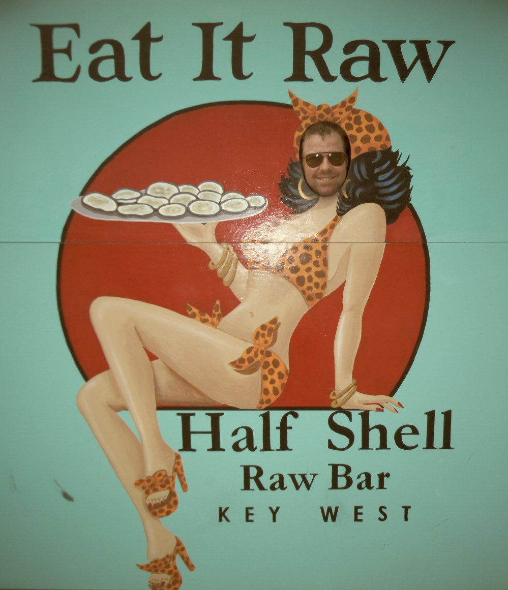 Ben as "Eat it Raw" Girl