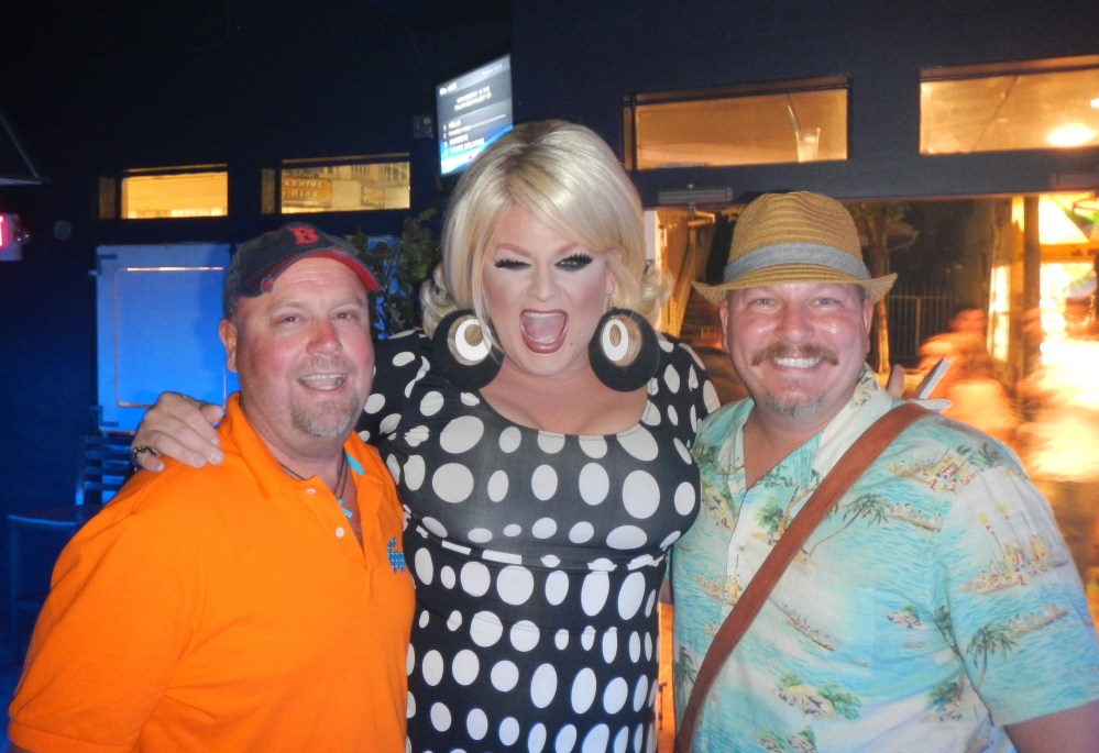 Jamie, Inga, and James at Aqua