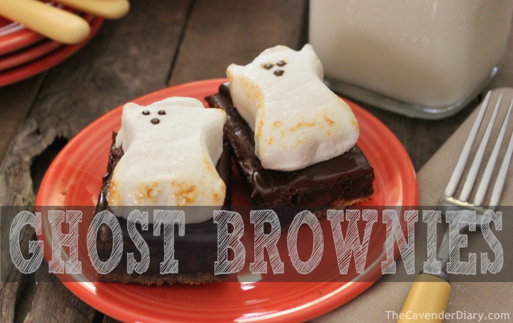 Ghost Brownies from the Cavender Diary