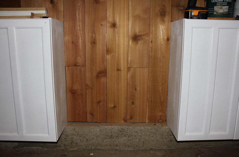 Space Between Cabinets