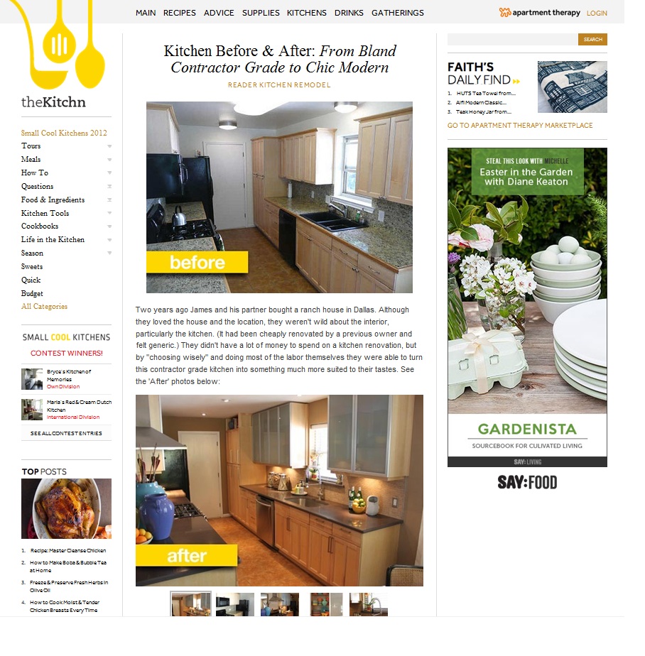 Apartment Therapy Post