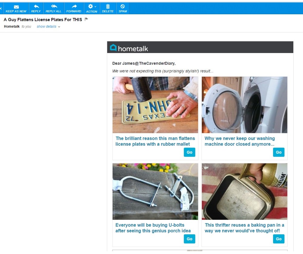 Hometalk Email August 7