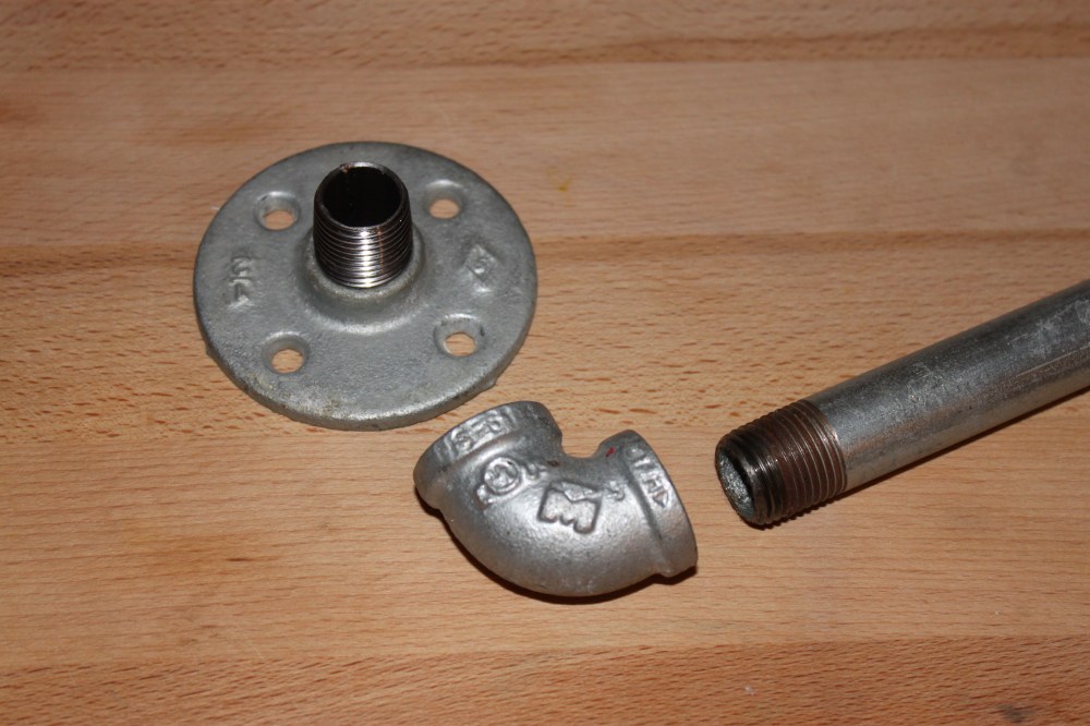 Flange, Elbow, and Pipe