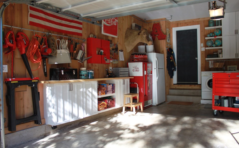 Finished Left Side of the Garage