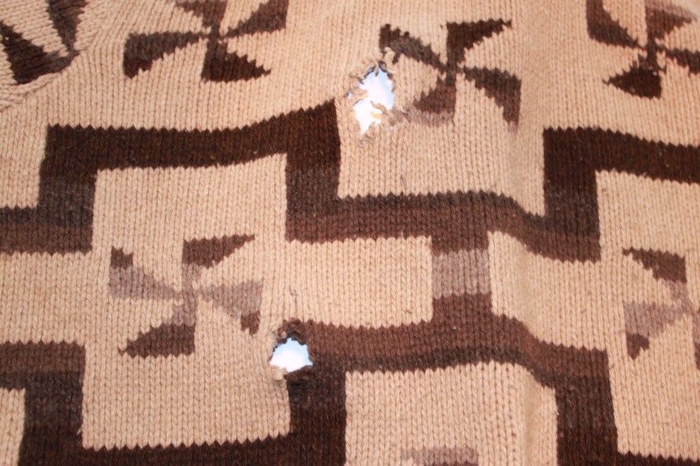 Holes in Favorite Sweater