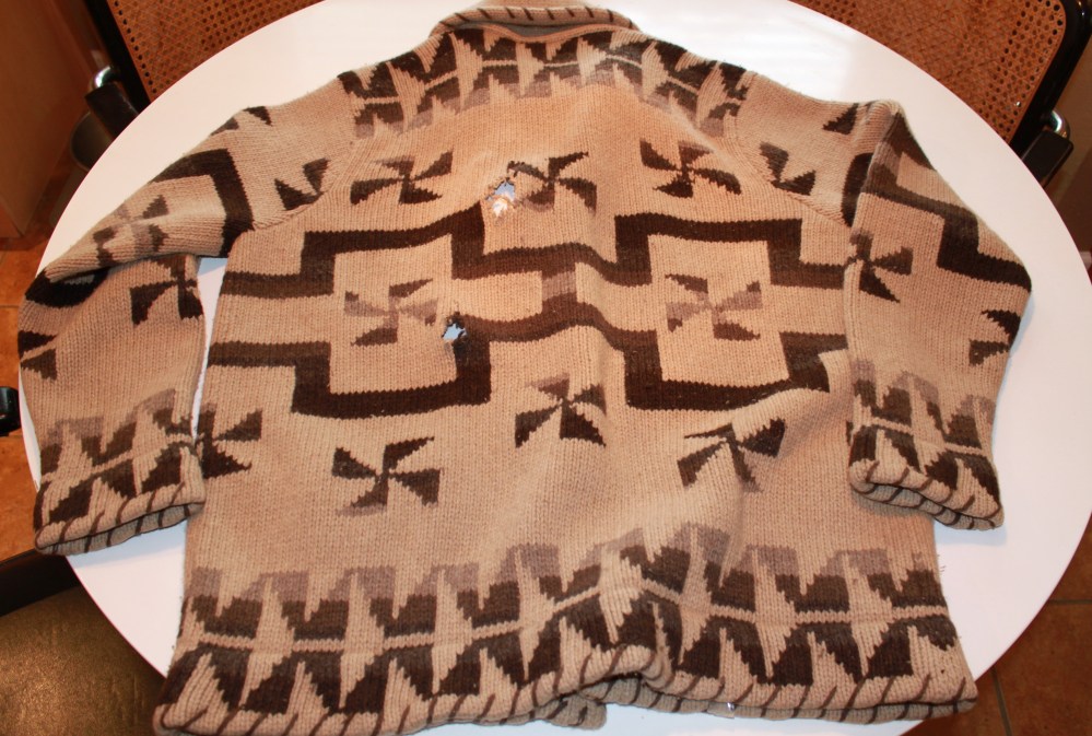 Favorite Sweater with Holes