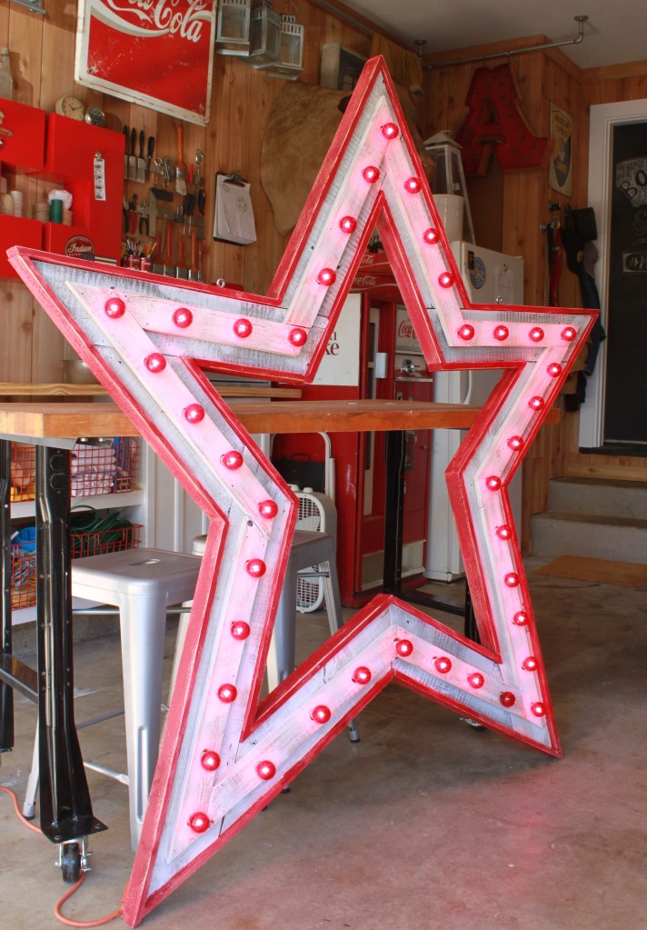 Finished Star with Bulbs Side 2