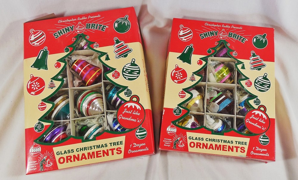 Radko Produced Shiny Brites