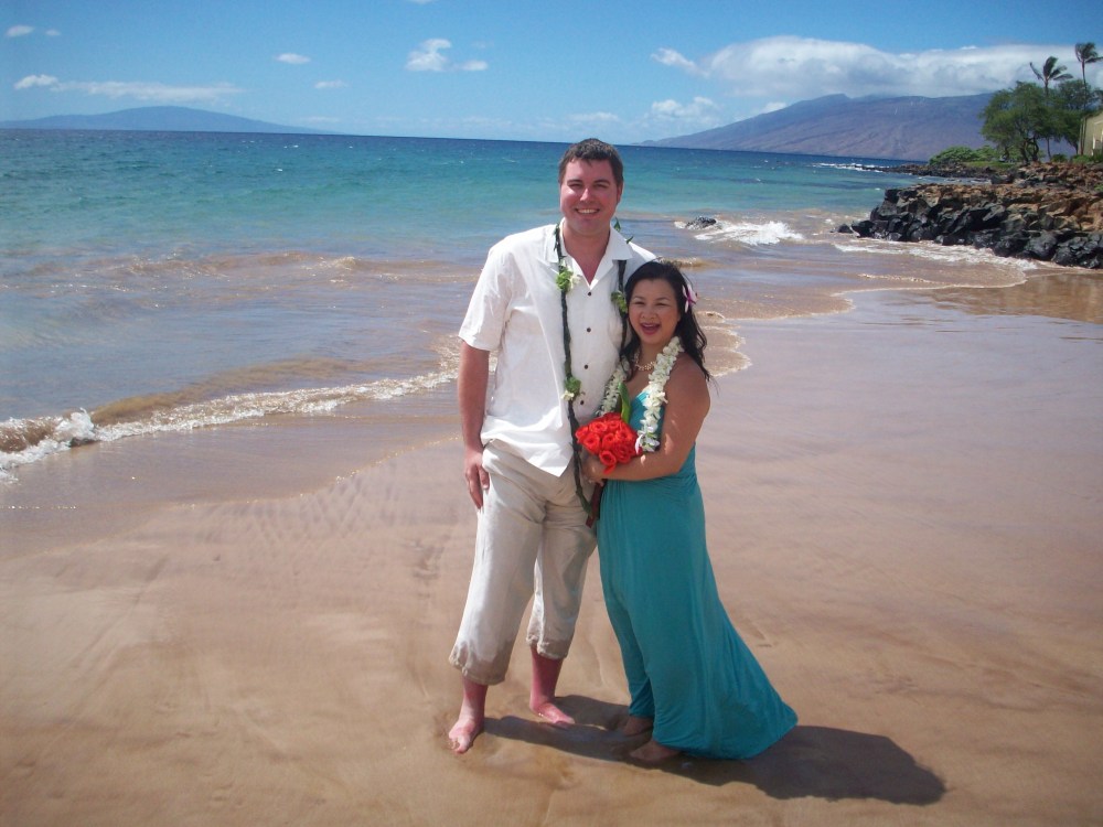 Gert and Kylie on Maui