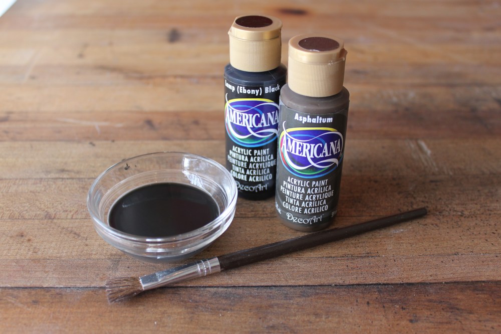 Acrylic Craft Paint Watered Down