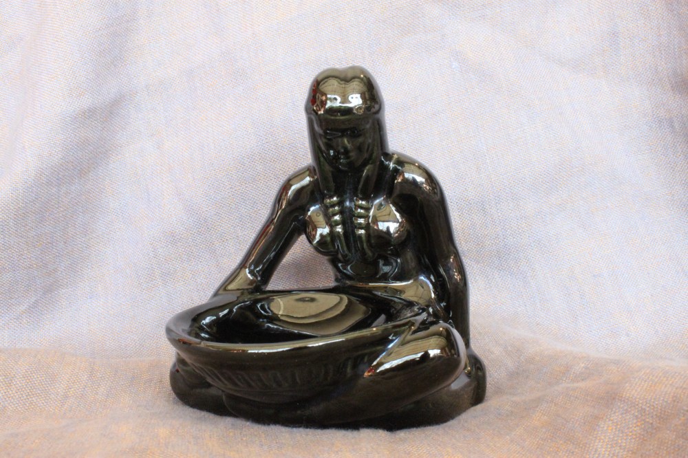 Frankoma Indian Maiden with Bowl