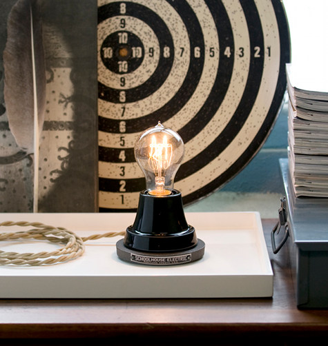 Schoolhouse Electric Black Ion Lamp