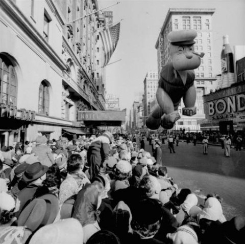 Popeye in the Macy's Day Parade