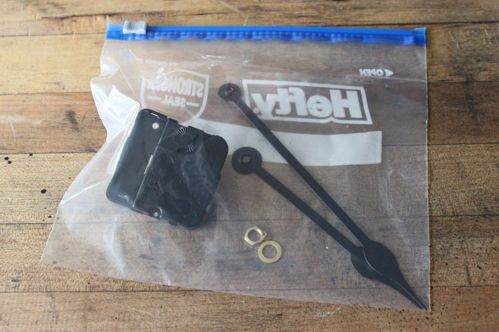 A Ziplock Bag Full of Clock Parts