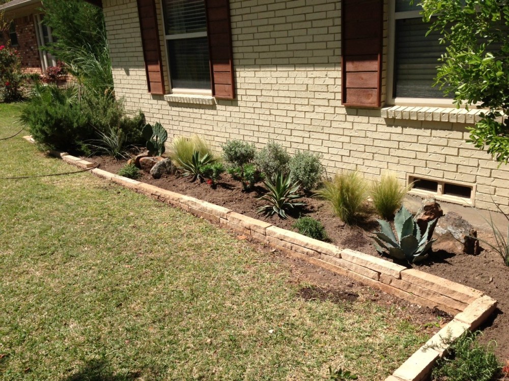 All the Greenery Added to the Bed