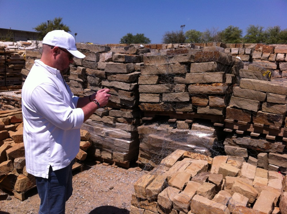 Jamie Picking a Stone