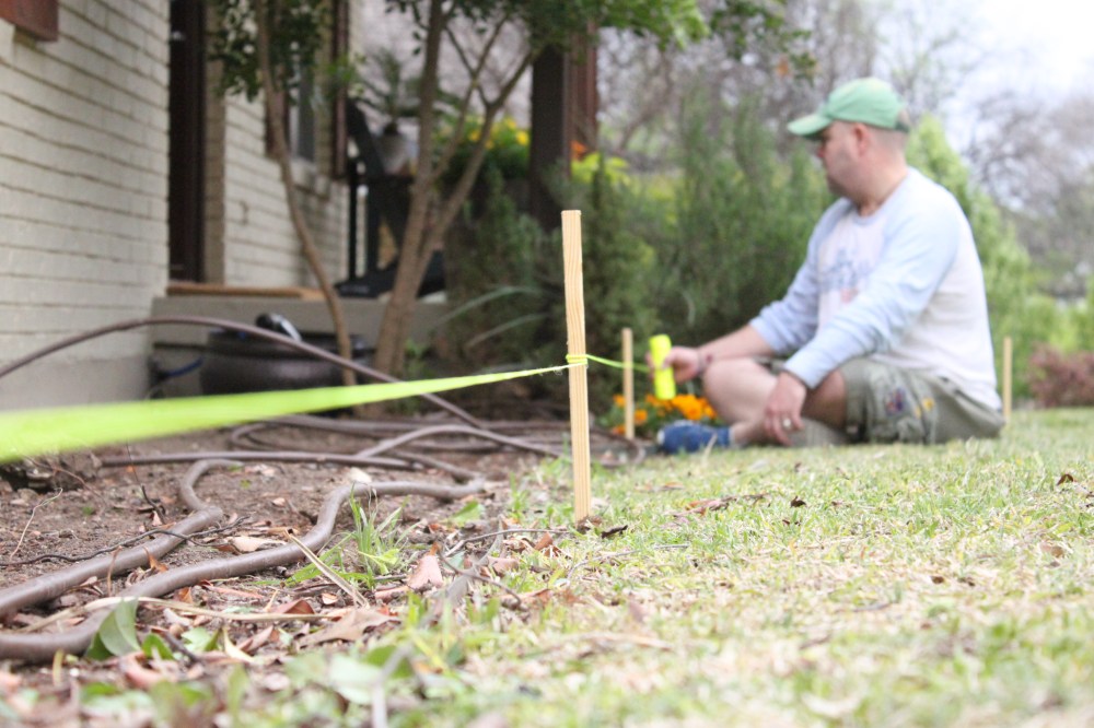 Running a String from Stake to Stake