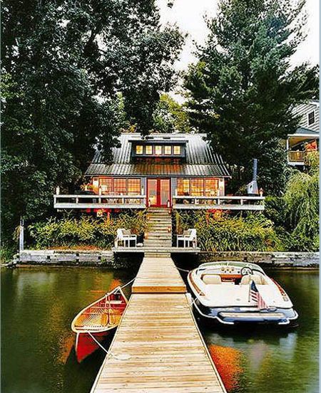 Thom Filicia lake house domino