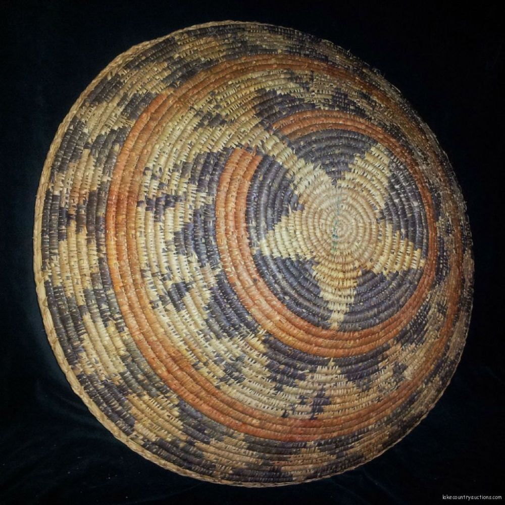 Vintage Navajo Wedding Basket