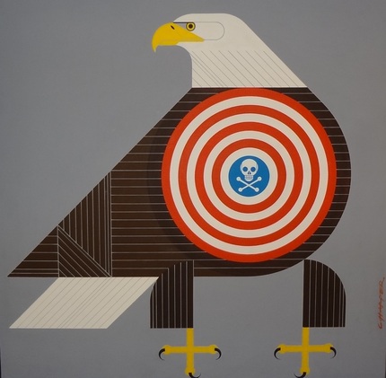 Charley Harper Editorial Eagle