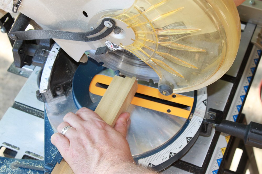 Cut the top of the Spine to a 5 Degree Angle