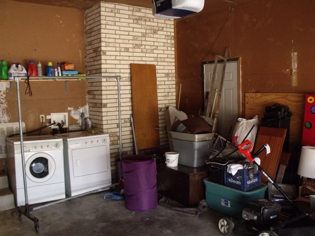 Gargage Right Side During Inspection 1-22-10