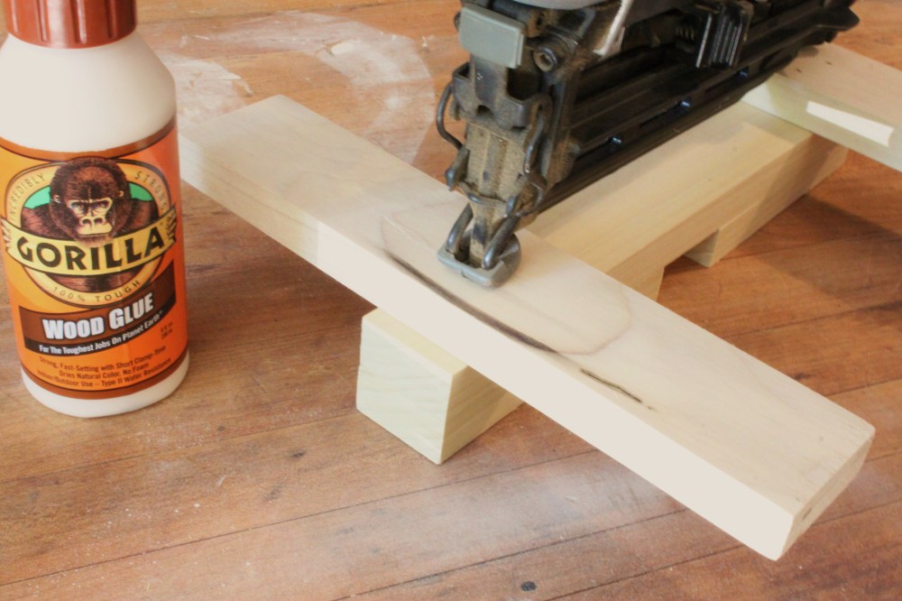 Glue and Nail the Feet to the bottom