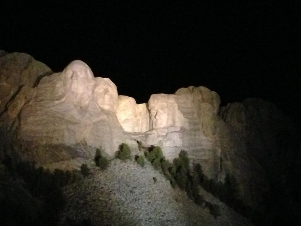Mt. Rushmore from Jamie's Phone