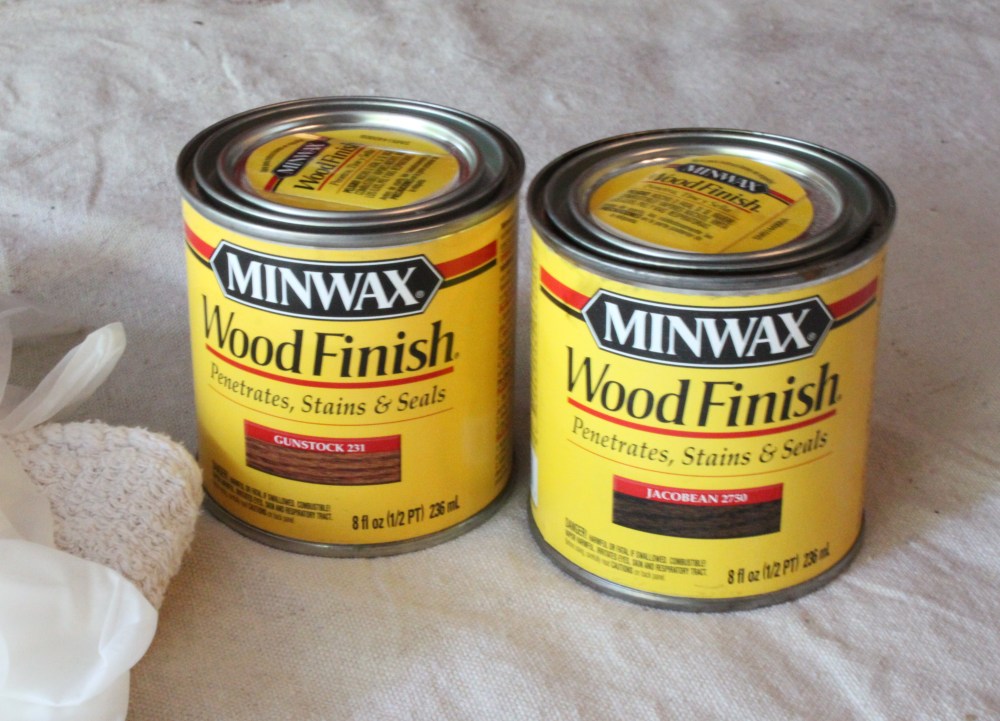 My 2 Stains for Darkening My Baskets - Gunstock and Jacobean