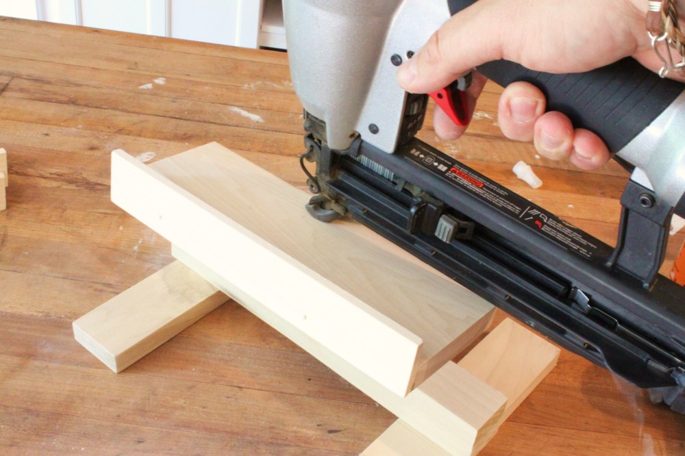 Nail the Shelf on top of the Lift