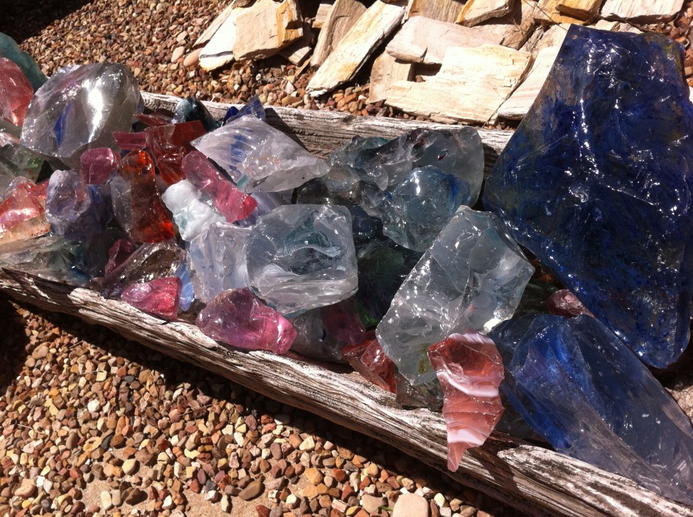 Recycled Glass at Big Mango