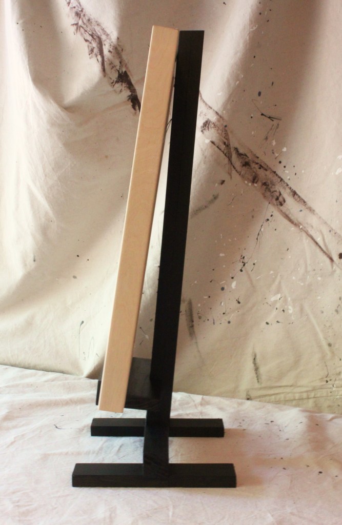 Side View of Finished Pottery Barn Table Top Easel