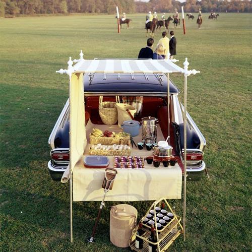 Vintage Polo Match Tailgate Party
