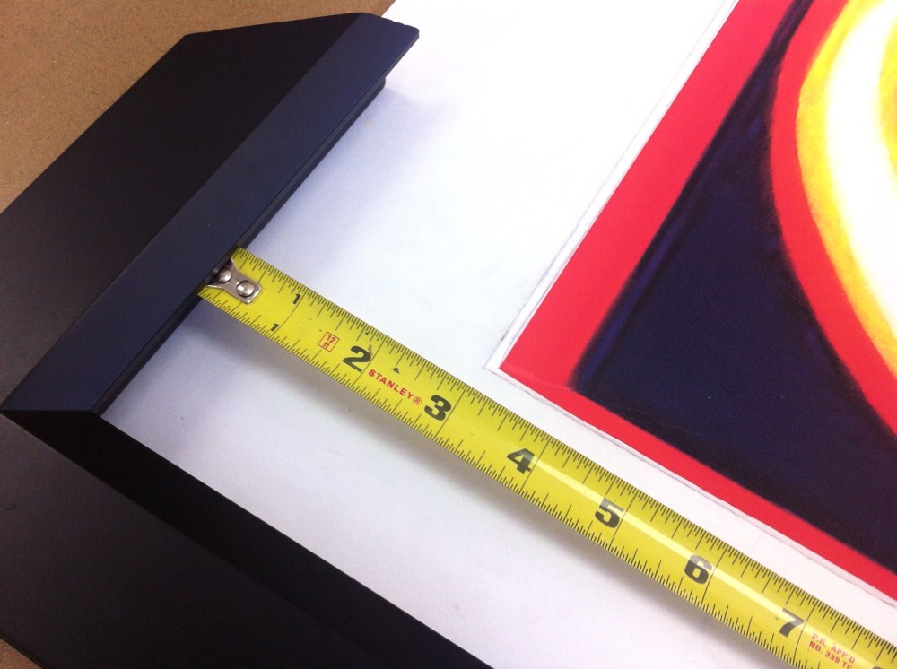 3 Inch Mat Between Print and Frame