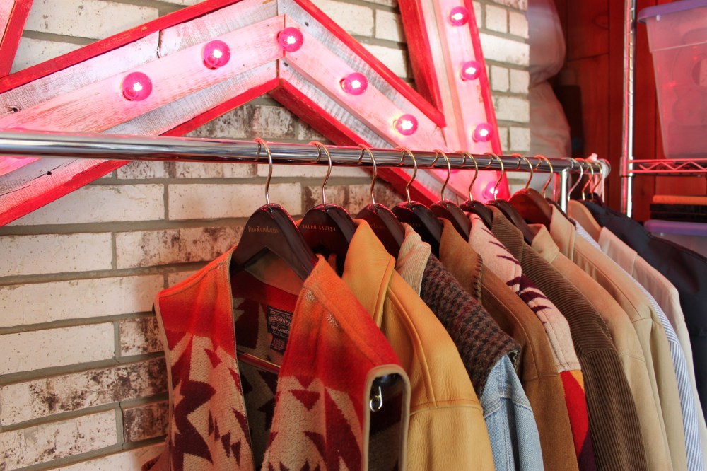 Off Season Jackets in the Garage