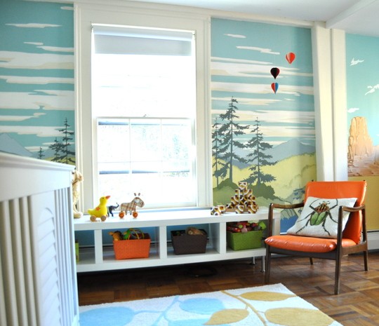 Trees on Nursery Walls