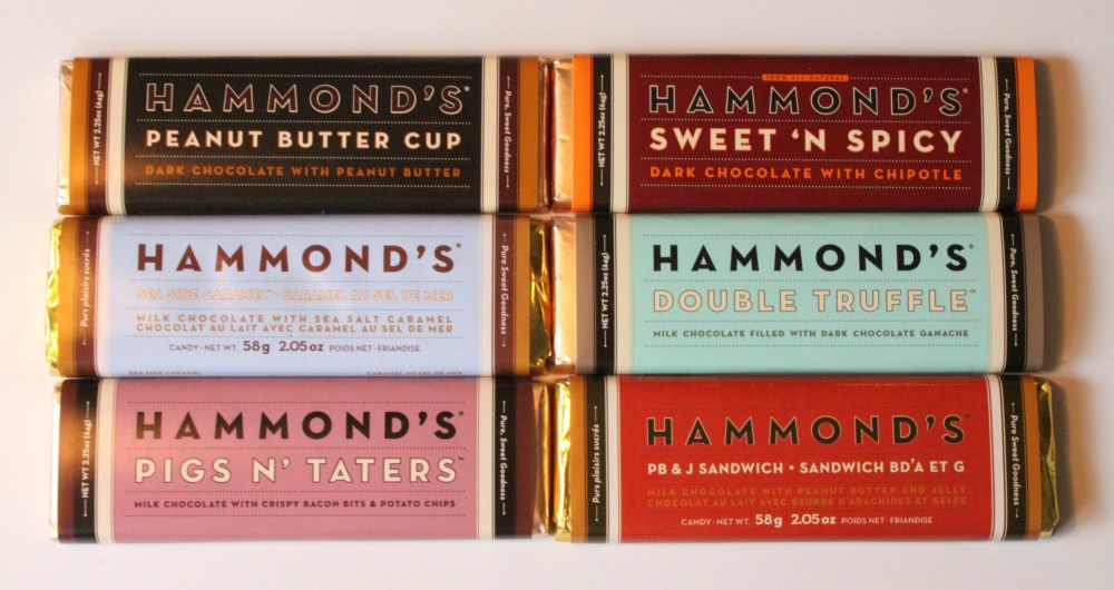 Hammond's Chocolate Bars