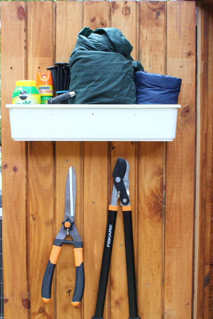 Left Side of the Tool Shed