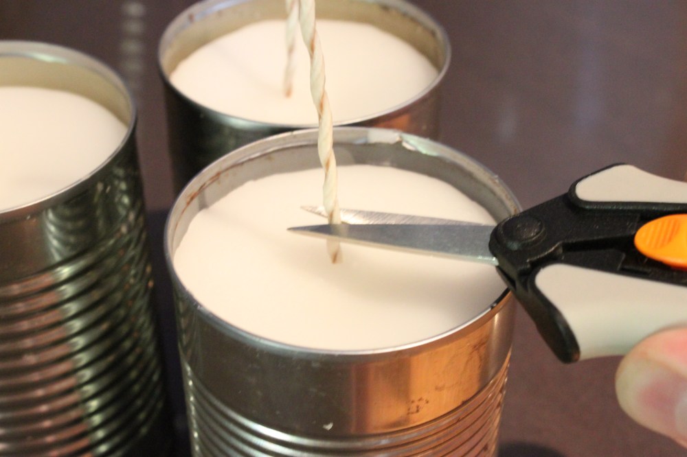 Trim the Wick to a Quarter Inch before Lighting