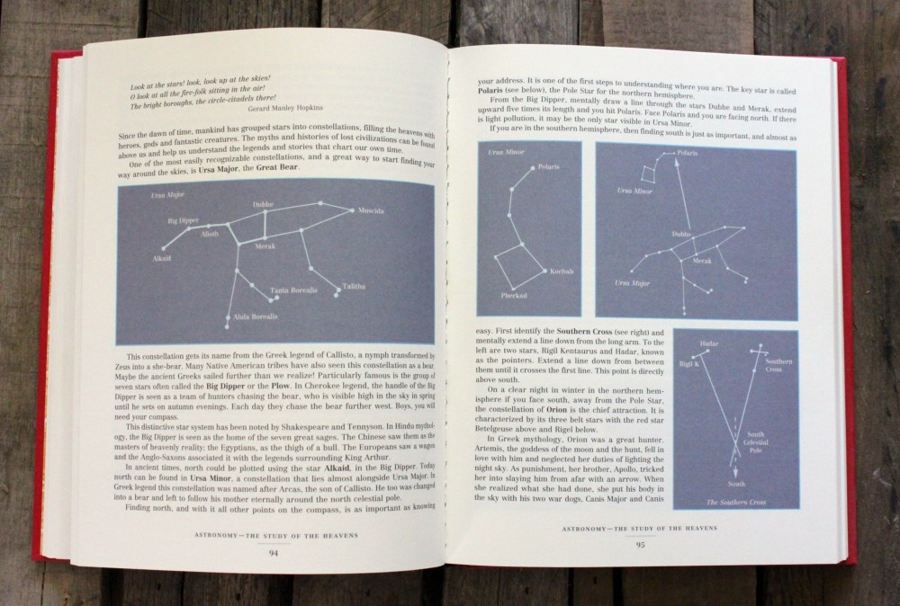 Finding Constelation in the Dangerous Book for Boys 