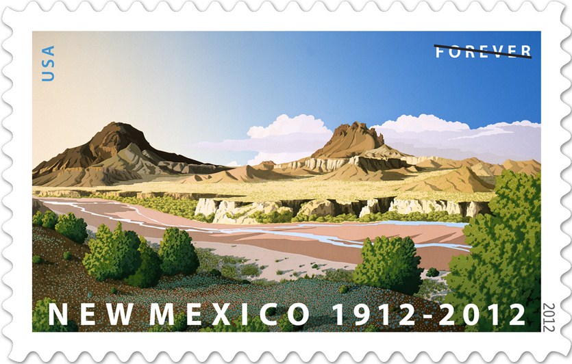 New Mexico Forever Stamp