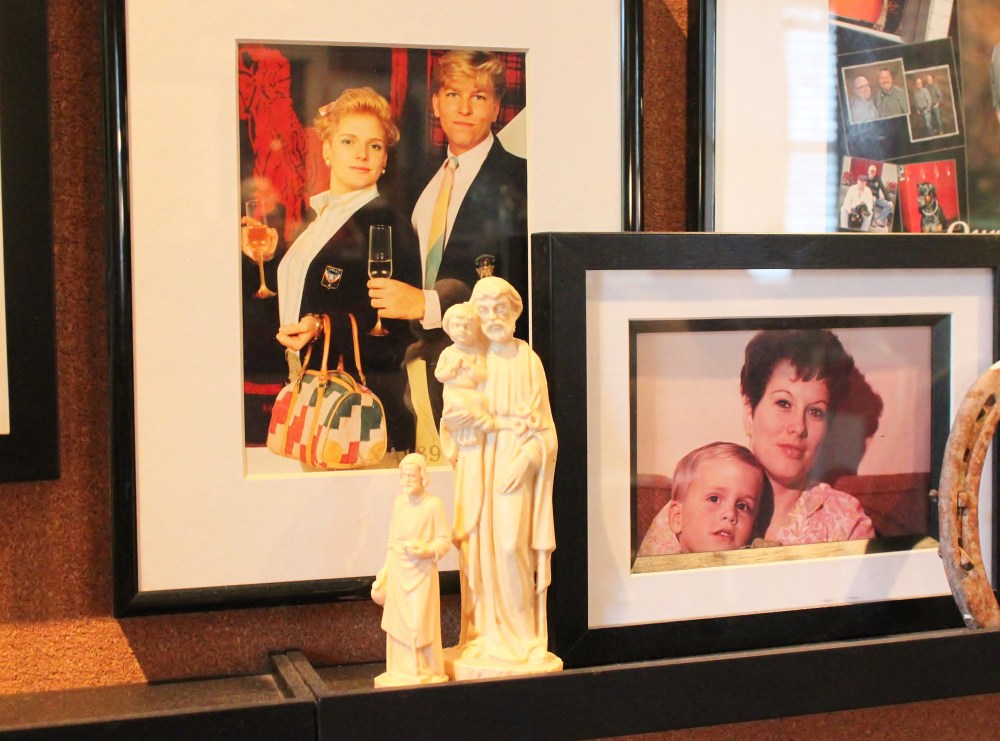 2 Plastic Josephs on the Hall Shelves