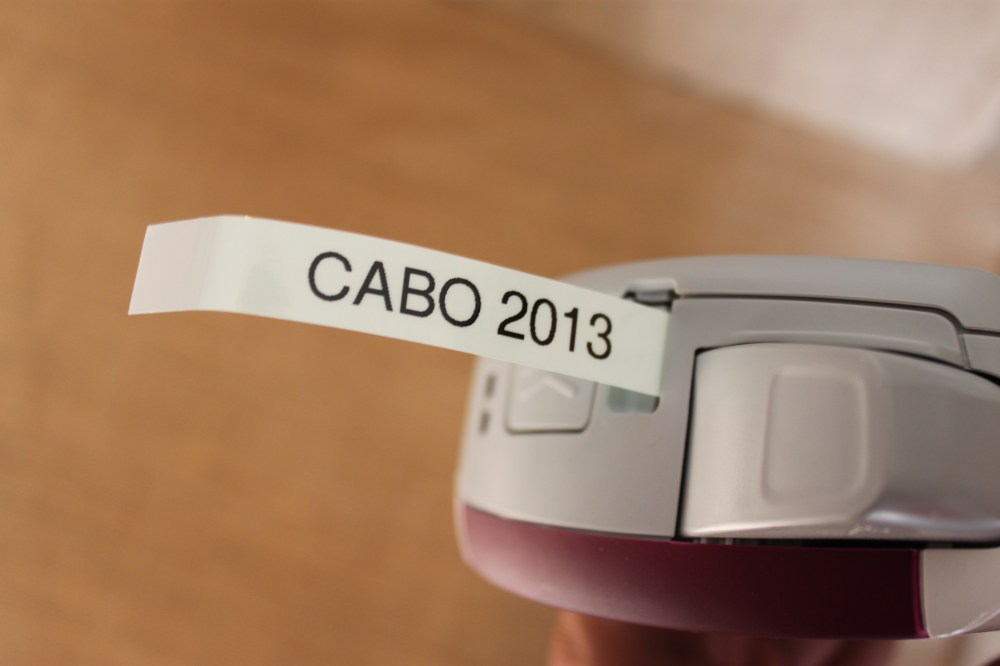 Brother P Touch with Cabo Label